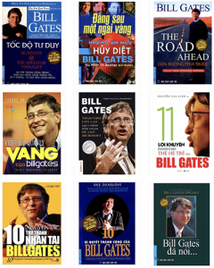 Bộ sách 10 cuốn về Bill Gates