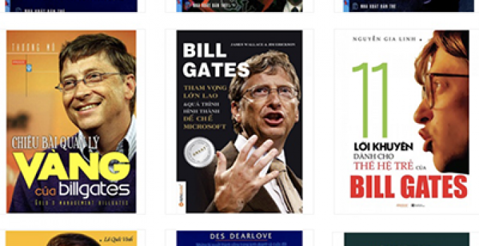 Bộ sách 10 cuốn về Bill Gates