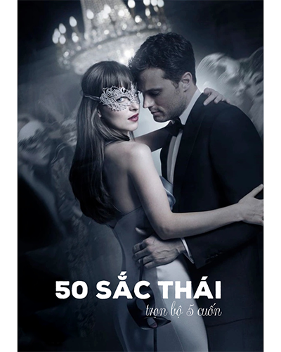 Trọn Bộ Tiểu Thuyết 50 Sắc Thái (5 Cuốn) - Hội Mê Sách