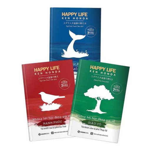 Tận hưởng cuộc sống viên mãn với bộ 3 eBooks "Happy Life" của Ken Honda