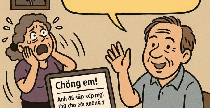 Bức thư “từ dưới kia” khiến ai đọc cũng rùng mình